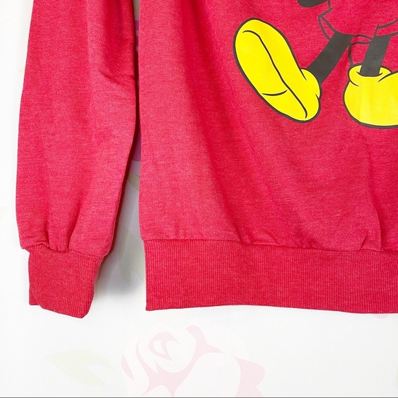 NEW Disney Red Mickey Mouse Pullover Sweater - Picture 4 of 8